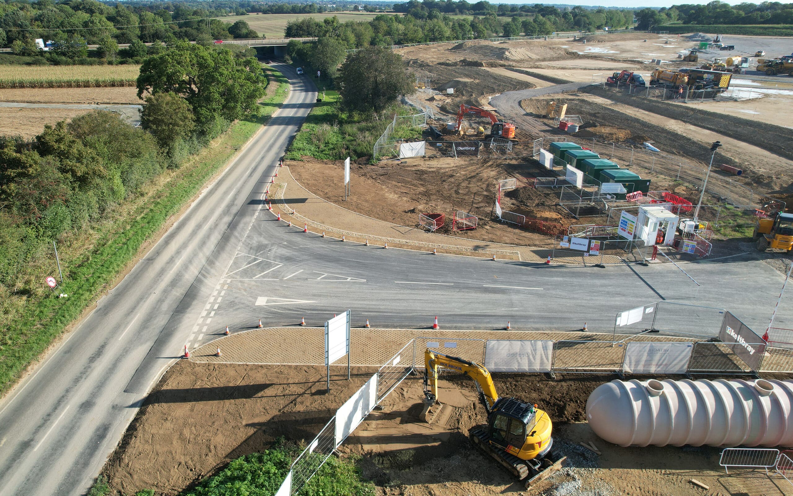 Junction at Substation