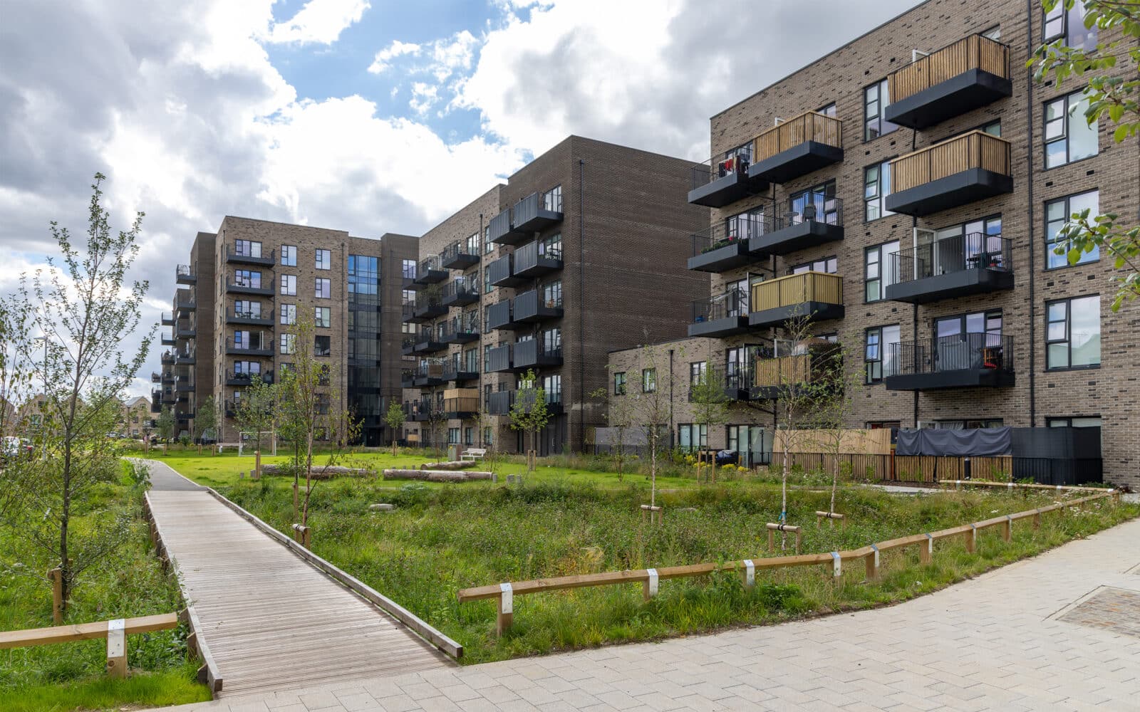 Residential block at Timber Works