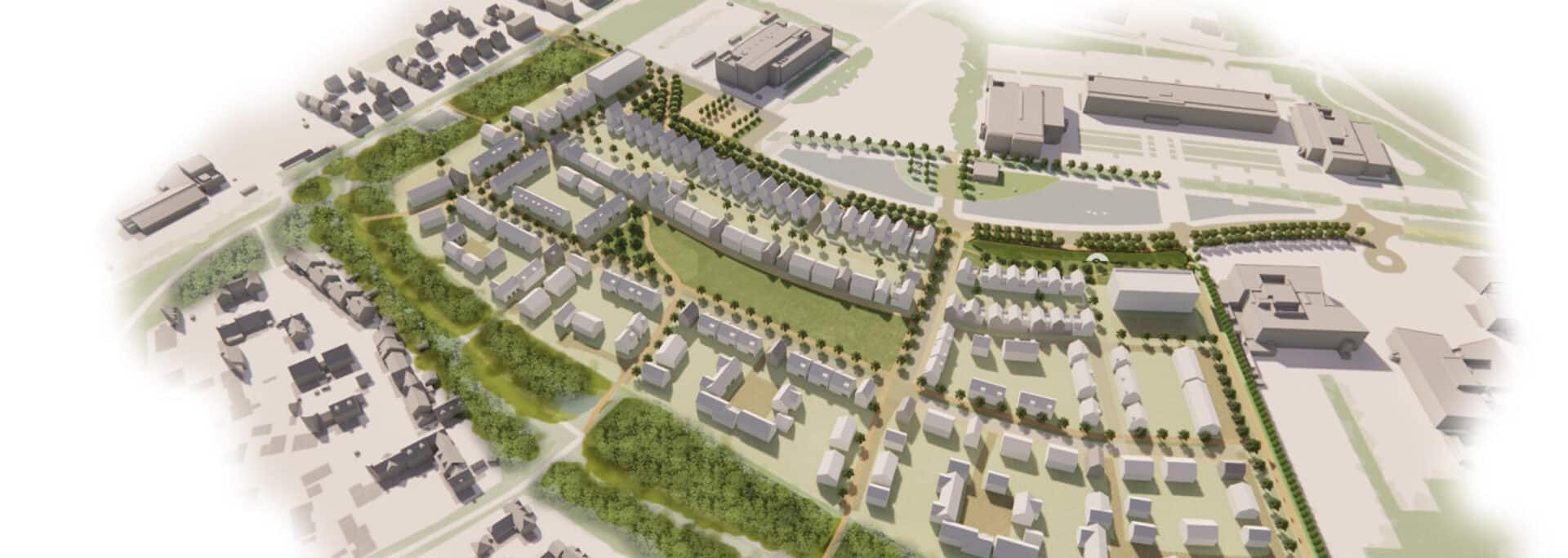 256 low-carbon homes in Cambourne